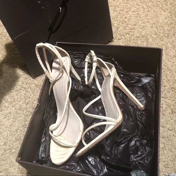 Brian Atwood size 9 sandals high heels - Picture 2 of 3